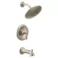 1/2" x 5/8" IPS Copper 7" Metal Brushed Nickel 1-Handle Tub/Shower Trim Kit | MONT2253EPBN