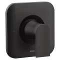 6-1/2" Metal Matte Black 1-Handle Valve Only Trim | MONT2471BL