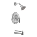 1/2" Copper 7" Metal Chrome 1-Handle Tub/Shower Trim Kit | MONT62133