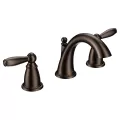 1/2" IPS 5" Metal Oil Rubbed Bronze 2-Handle High Arc Bathroom Faucet | MONT6620ORB
