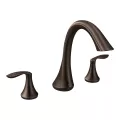 9-1/2" Metal Oil Rubbed Bronze 2-Handle High Arc Roman Tub Faucet | MONT943ORB