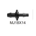 1/8" x 1/4" Barb Converter Coupler | MXJMJ18X14