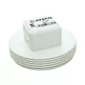 Sewer Plug, 3" MPT PVC P Series SDR-35 Solvent Weld