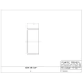 3" Hub White PVC Solvent Weld Drain Cap | NDP3P06