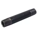 3/4" x 5-1/2" MNPT Black Steel Schedule 40 Pipe Nipple | NPB007X055