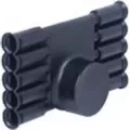 6" HDPE Horizontal/Vertical Snap and Lock Inline Side Outlet | MUT06003SO