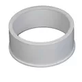 3" DWV SPT x S&D Hub White PVC DWV to Sewer and Drain Solvent Weld Adapter Bushing | NDP2P41