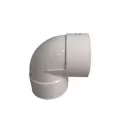 8" Hub PVC P Series SDR-35 90 Degrees 1/4 Bend Short Turn Vent Solvent Weld Sewer Elbow | 8P02