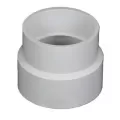 8" x 6" Hub White PVC Solvent Weld Reducing Coupling | NDP8P07