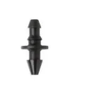 1/4" Barb Black Adapter | NETEDTUBEBA