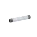 1-1/2" x 60" Threaded Galvanized Steel Schedule 40 Pre-Cut Pipe Nipple | NPG015X60