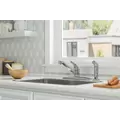 1/2" NPSM 10" x 6-5/16" Brass Polished Chrome 1-Handle Pfirst Series Kitchen Faucet | PPFG1344444