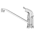1/2" NPSM 10" x 6-5/16" Brass Polished Chrome 1-Handle Pfirst Series Kitchen Faucet | PPFG1344444