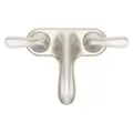 9-5/16" x 3-1/2" Metal Brushed Nickel 2-Handle Pfirst Series Centerset Bathroom Faucet | PPFLG143610K