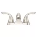 9-5/16" x 3-1/2" Metal Brushed Nickel 2-Handle Pfirst Series Centerset Bathroom Faucet | PPFLG143610K