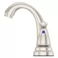 1/2" NPSM 9-11/32" x 5-15/16" Metal Brushed Nickel 2-Handle Pfirst Series Centerset Bathroom Faucet | PPFLG148700K