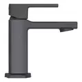1/2" NPSM 5-15/16" x 1-9/16" Metal Matte Black Deckard Series Single Control Bathroom Faucet | PPFLG42DAPB
