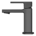 1/2" NPSM 5-15/16" x 1-9/16" Metal Matte Black Deckard Series Single Control Bathroom Faucet | PPFLG42DAPB