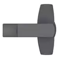 1/2" NPSM 5-15/16" x 1-9/16" Metal Matte Black Deckard Series Single Control Bathroom Faucet | PPFLG42DAPB