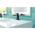 1/2" NPSM 5-15/16" x 1-9/16" Metal Matte Black Deckard Series Single Control Bathroom Faucet | PPFLG42DAPB