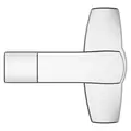 1/2" NPSM 5-15/16" x 1-9/16" Metal Polished Chrome Deckard Series Single Control Bathroom Faucet | PPFLG42DAPC