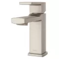 1/2" NPSM 5-15/16" x 1-9/16" Metal Brushed Nickel Deckard Series Single Control Bathroom Faucet | PPFLG42DAPK