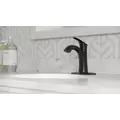 1/2" NPSM 6-1/32" x 6-31/32" Metal Tuscan Bronze Single Control Weller Series Bathroom Faucet | PPFLG42WR0Y