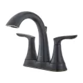9-9/32" x 6-3/4" Metal Tuscan Bronze 2-Handle Weller Series Centerset Bathroom Faucet | PPFLG48WR0Y