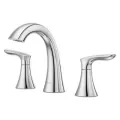 6-23/32" Metal Polished Chrome 2-Handle Weller Series Widespread Bathroom Faucet | PPFLG49WR0C