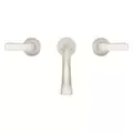 6-23/32" Metal Brushed Nickel 2-Handle Weller Series Widespread Bathroom Faucet | PPFLG49WR0K