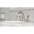 6-23/32" Metal Brushed Nickel 2-Handle Weller Series Widespread Bathroom Faucet | PPFLG49WR0K