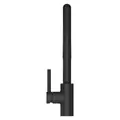 1/2" NPSM 16-3/8" Metal Matte Black 1-Handle Stellen Series Pull-Down Kitchen Faucet | PPFLG529SAB