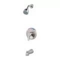 1/2" NPSM 2-13/32" Zinc Brushed Nickel 1-Handle Pfirst Series Tub and Shower Trim | PPFLG89030K