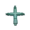 Green 4-Way X-Connector | SRCC05027