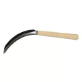8" Wood Handle 6-1/2" Steel Blade Sickle | STR41420
