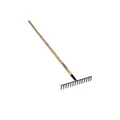 60" Hardwood Handle 14 Tines Level Head Rake | STR42350