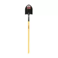 9-1/2" x 11.5" 16 ga Blade 48" Handle Round Point Shovel | STR49640
