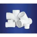 4" Hub x Hub x FIPT PVC P Series SDR-35 Solvent Weld Cleanout Tee | SDPTCO040