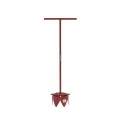 3-1/2" x 33" Powder Coated Steel T-Handle Steel Sprinkler Head Trimmer | STR85423