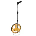 Metal Ergonomic/Telescoping Handle Ground Scaper Measuring Wheel | STR85703