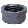 1-1/2" FNPT Black Malleable Iron 1124 Series Domestic Cap | TFBC015D