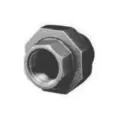 1/4" FNPT Black Malleable Iron Union | TFBUN002
