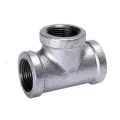 1-1/4" x 1-1/4" x 3/4" Female Threaded Galvanized Reducing Tee | TFGT167