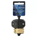5/8" Stainless Steel And Ed Zinc/Brass Super Heavy-Duty Series Female With Clamp Hose Mender |  HR-58F
