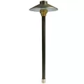 2 W 3000K LED Weathered Brass Odyssey Series Area Light | UNIC812L2