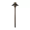 Weathered Brass Solid Brass Knights Series Area Light | UNIL6NL