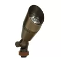 5 W GU5.3 MR-16 3000K LED Weathered Brass CNC Brass Knights Series Uplight | UNINOBL12L530