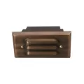 2 W GU5.3 2700K T3 LED Weathered Brass Solid Brass Knights Series Step Light | UNISV5L12L27
