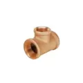2" x 2" x 3/4" Female Threaded Brass Reducing Tee | TFZT248