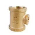 2" x 2" x 1" FPT Lead-Free Brass Bullhead Reducing Tee | TFZT249LF